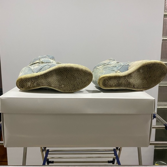 Isabel Marant Denim Wedge Sneaker Inspired - Picture 4 of 4